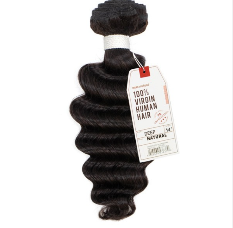 Bare & Natural 100% Virgin Human Hair "Deep Wave"